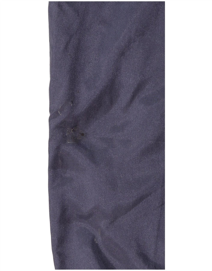 Calça de treino masculina vintage joggers poliamida roxa média