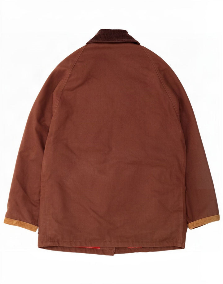 Casucci Casaco Duffle Feminino Oversized Reino Unido 16 Grande Marrom