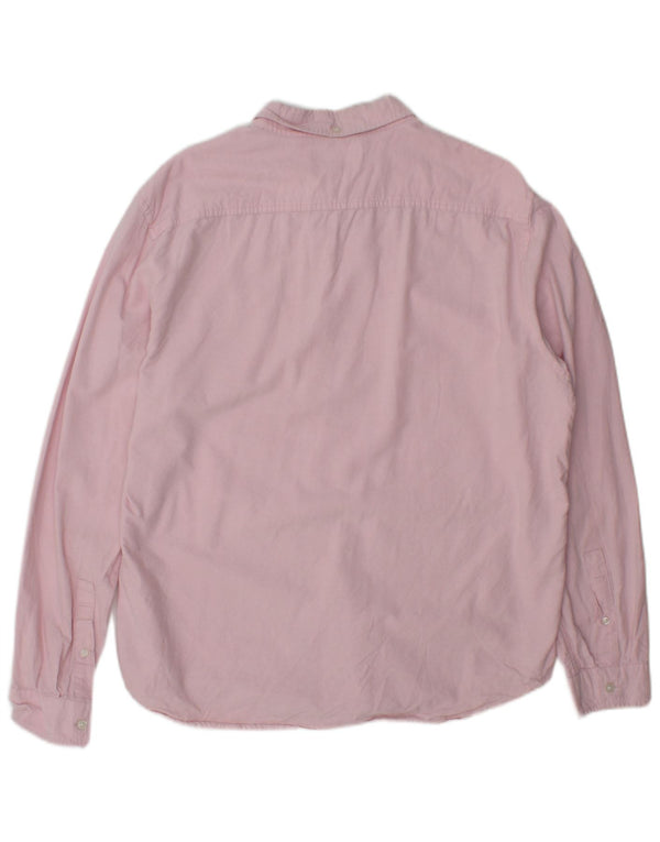 Camisa masculina slim fit Jack Wills XL algodão rosa