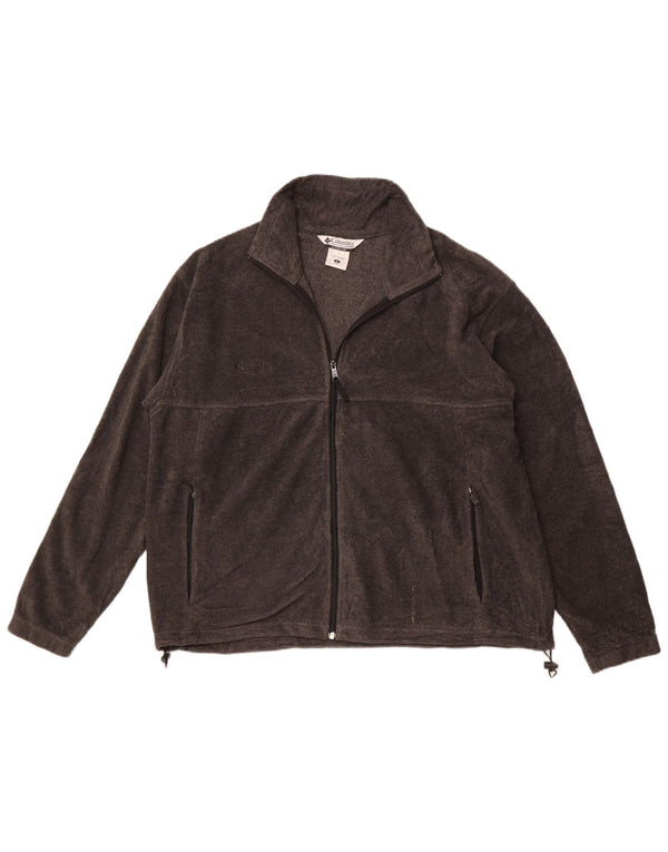 Jaqueta de lã masculina COLUMBIA UK 42 XL poliéster cinza