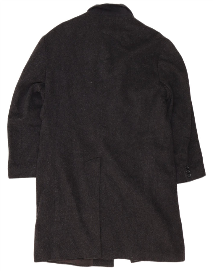 Sobretudo masculino Fratelli Bacci UK 40 grande caxemira cinza