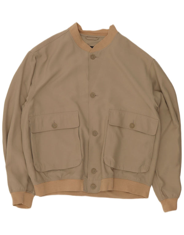 Jaqueta bomber masculina Sea Barrier UK 42 XL bege