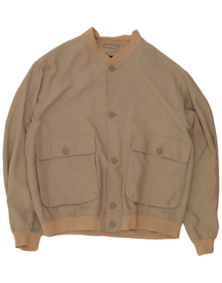 Jaqueta bomber masculina Sea Barrier UK 42 XL bege