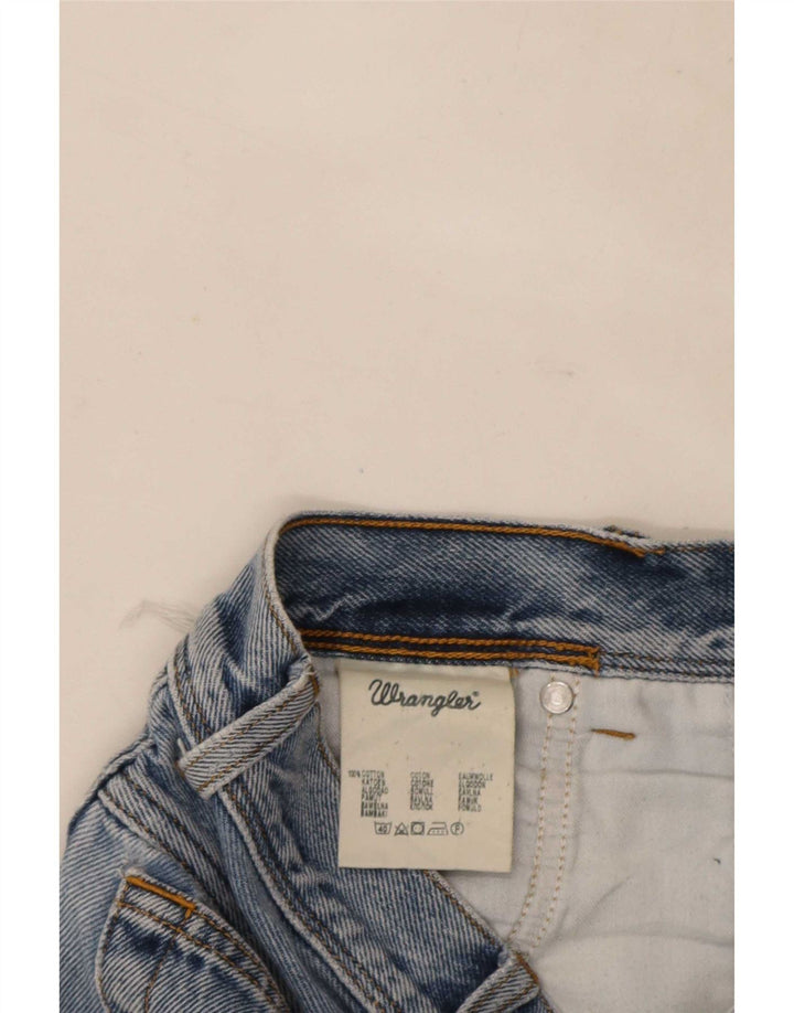 Wrangler masculino regular fit jeans reto W36 L32 algodão azul