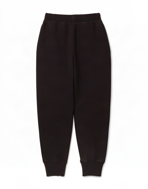 Calça de treino feminina Fila Joggers UK 10 pequeno algodão preto