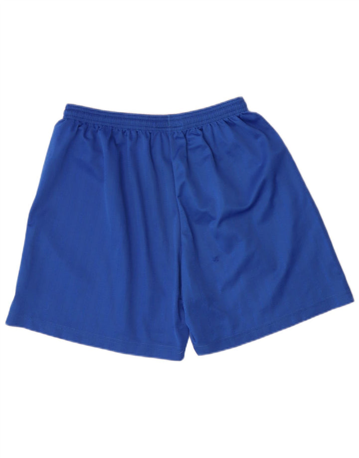Shorts esportivos masculinos UMBRO grande poliéster azul