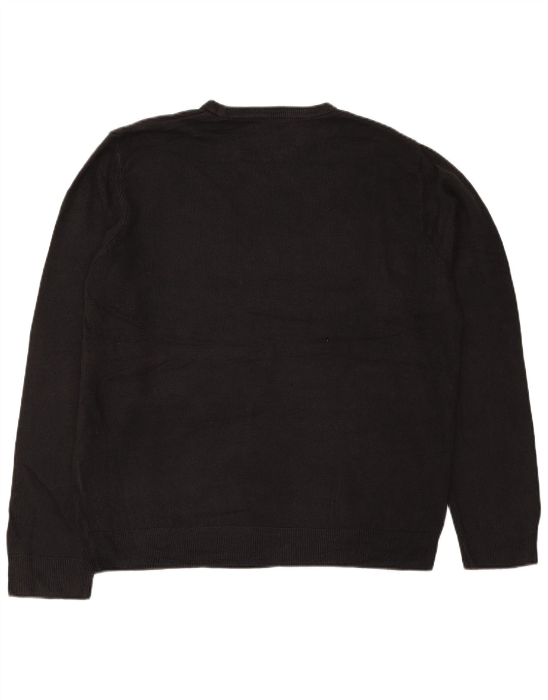 Suéter masculino Marks & Spencer com gola redonda XL preto acrílico
