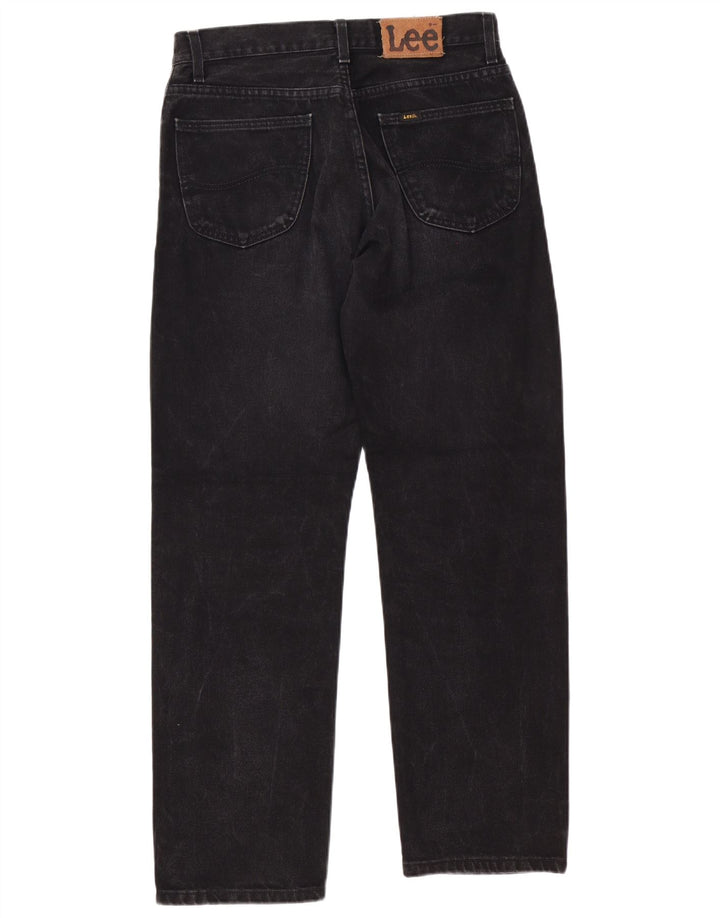 Lee Mens Brooklyn Straight Jeans W32 L32 Algodão Preto