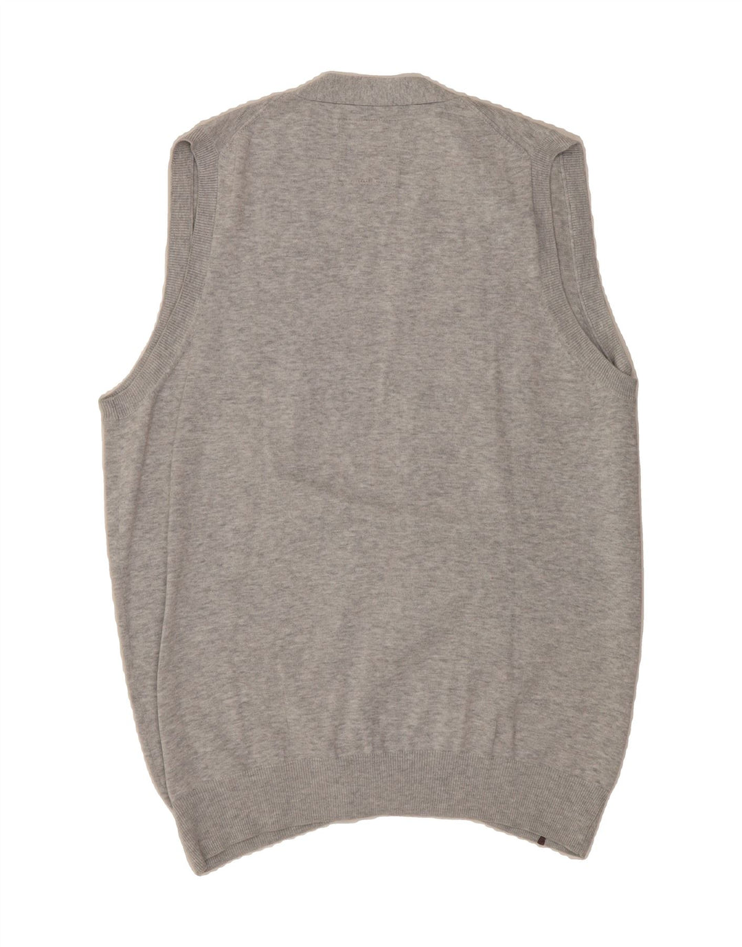 SUN68 Womens Sleeveless Cardigan Sweater UK 18 XL Grey Cotton Vintage Sun68 and Second-Hand Sun68 from Messina Hembry 