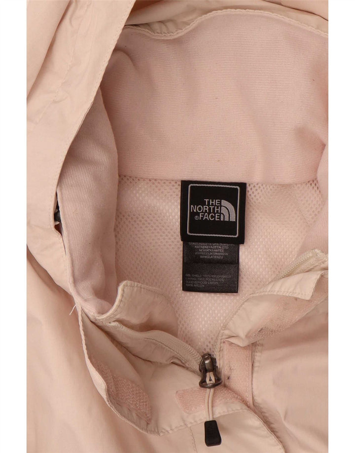 Jaqueta de chuva com capuz feminina The North Face UK 14 poliéster rosa médio