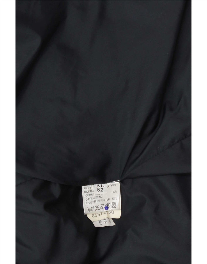 Sobretudo masculino Valentino IT 52 XL azul marinho poliéster