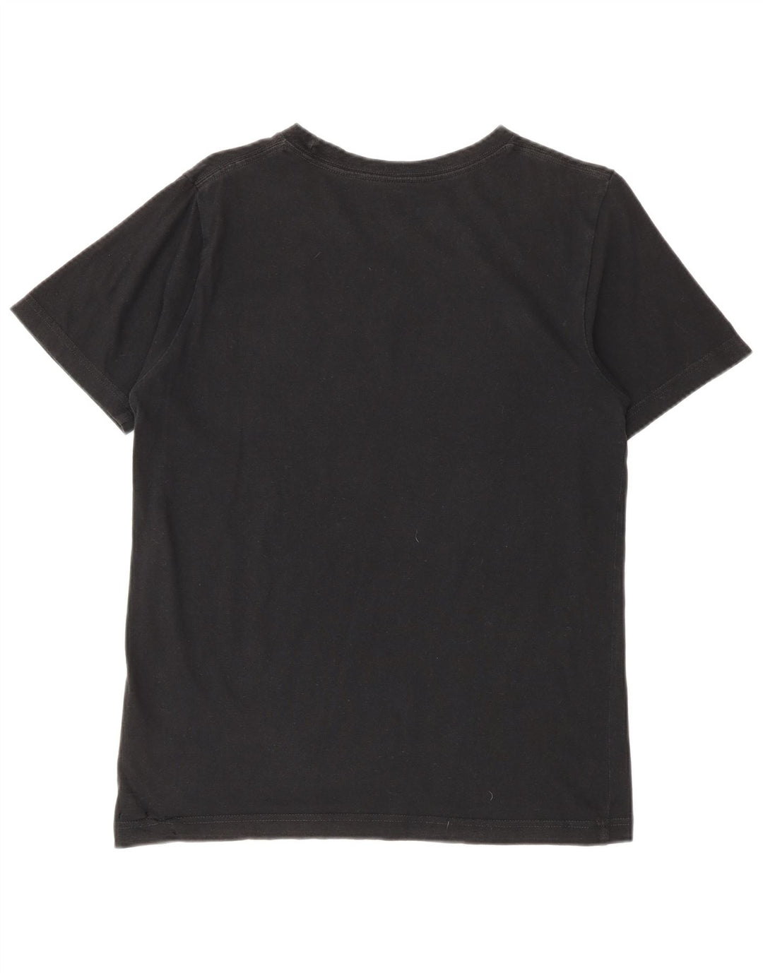 Camiseta gráfica Jordan Boys Top 12-13 anos grande algodão preto