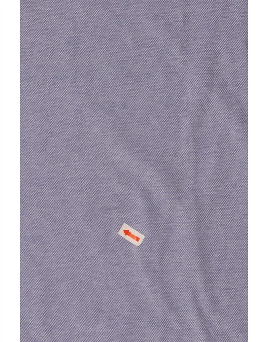 Camisa polo masculina Massimo Dutti casual fit grande algodão azul