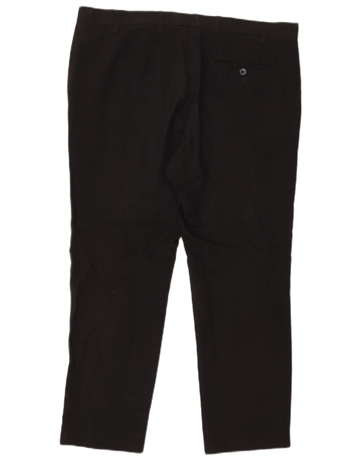 Calça Chino Slim Masculina Marks & Spencer W38 L29 Poliéster Preto
