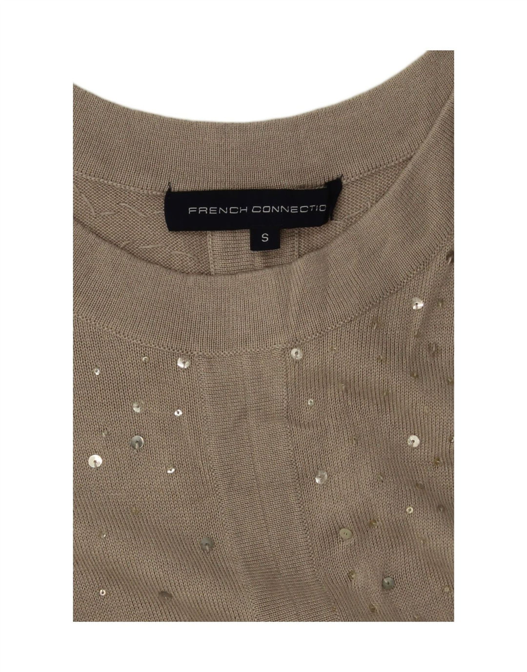 Vestido Shift Feminino French Connection Reino Unido 8 Pequeno Cinza