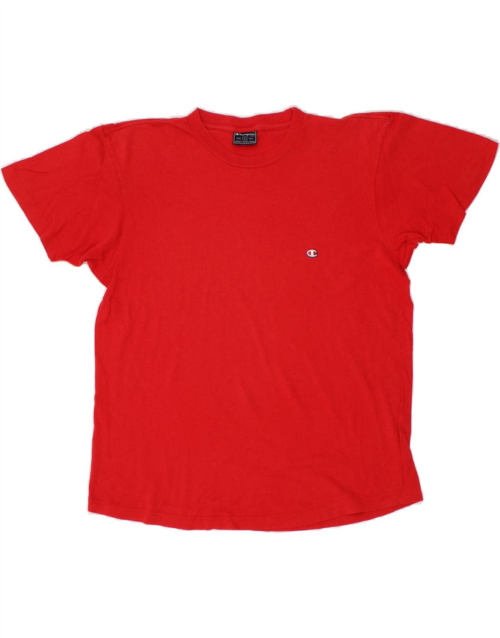 CHAMPION Mens T-Shirt Top Large Red Vintage Champion and Second-Hand Champion from Messina Hembry 