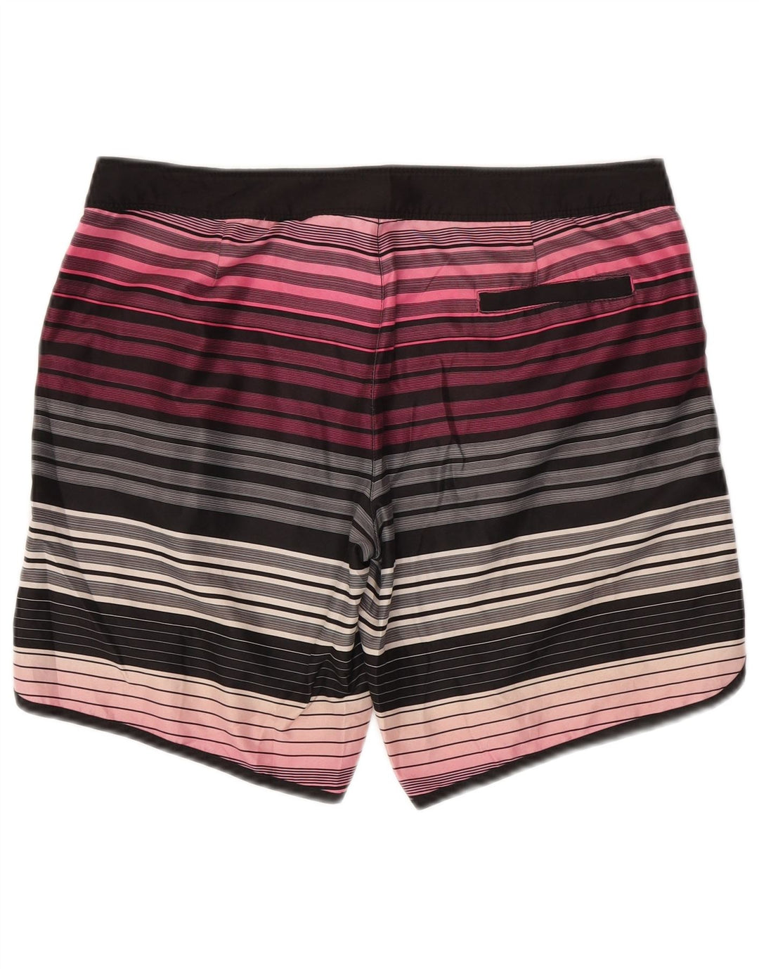 HURLEY Calção de banho masculino médio poliéster listrado multicolorido