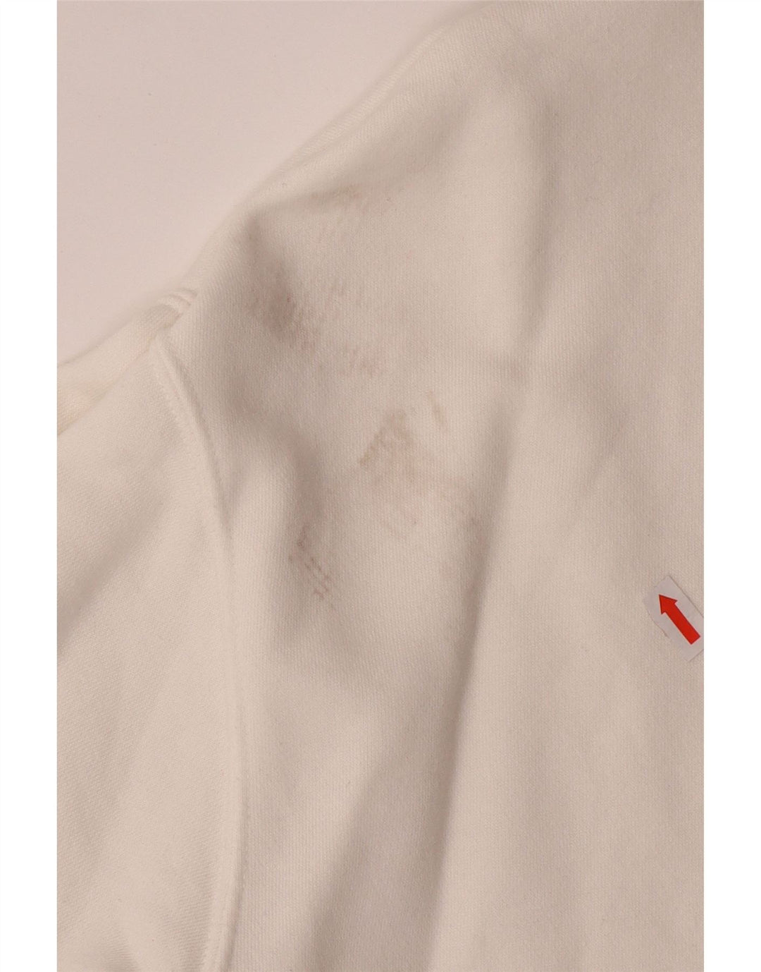 NIKE Masculino Loose Fit Graphic Moletom Jumper XS Algodão Branco