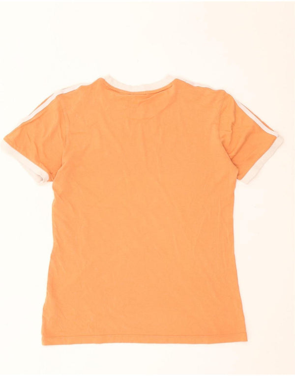 Camiseta Feminina Adidas Top UK 10 Pequeno Algodão Laranja
