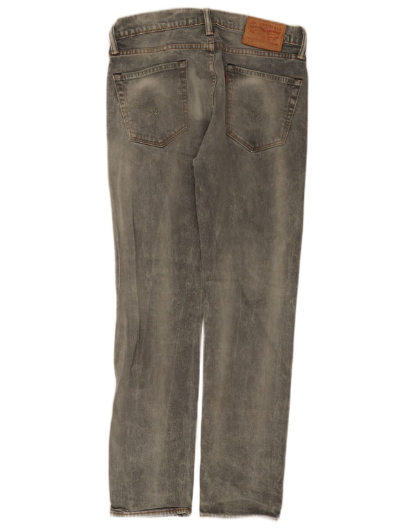 Levi's Masculino 510 Skinny Jeans W30 L30 Cinza Algodão