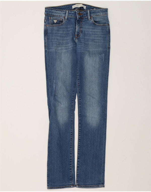 Guess Jeans Slim Masculino W30 L34 Azul Algodão