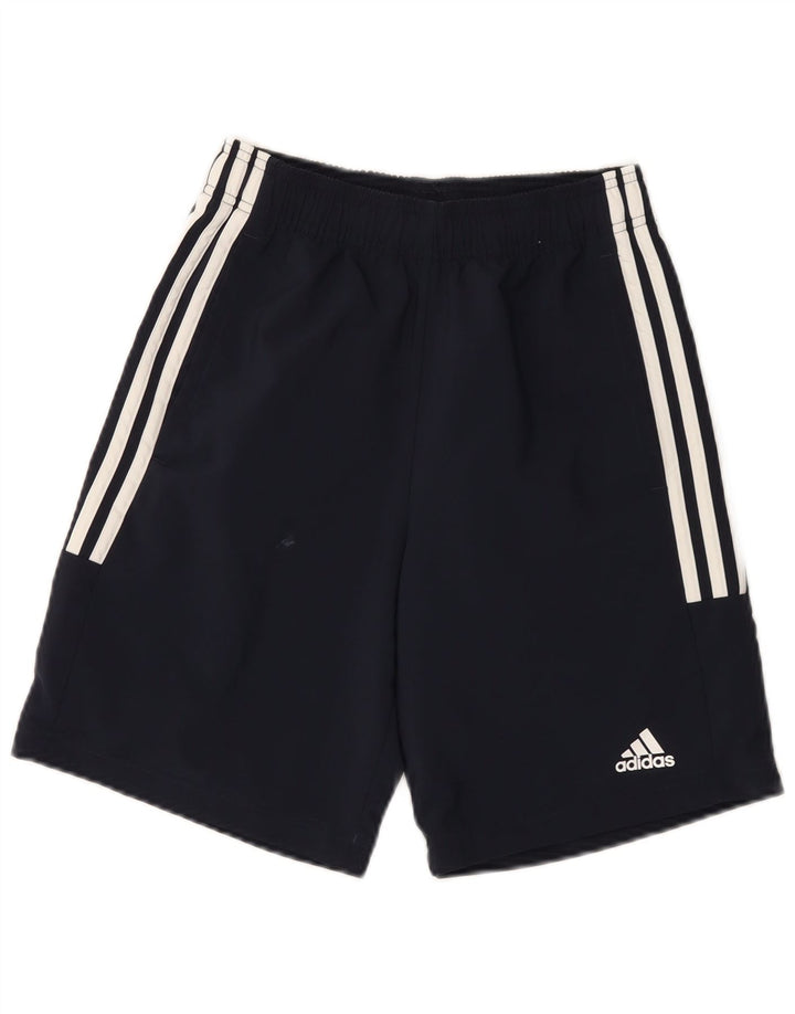 Shorts esportivos masculinos ADIDAS XS azul marinho poliéster