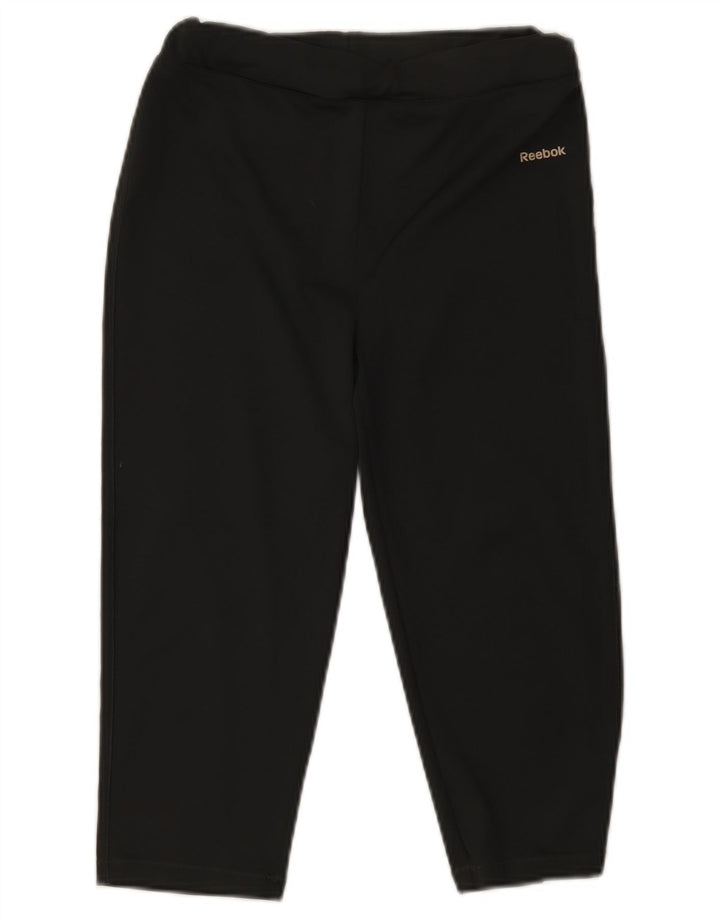 Leggings capri femininos REEBOK UK 12 cinza médio