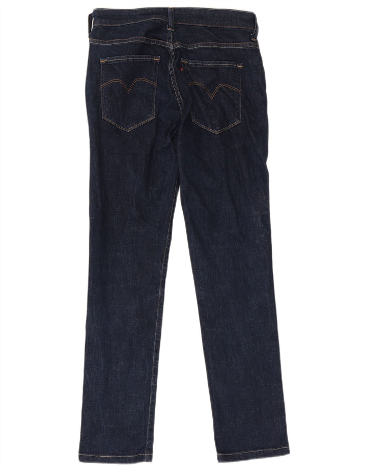 Jeans Slim Feminino Levi's W29 L29 Azul Marinho