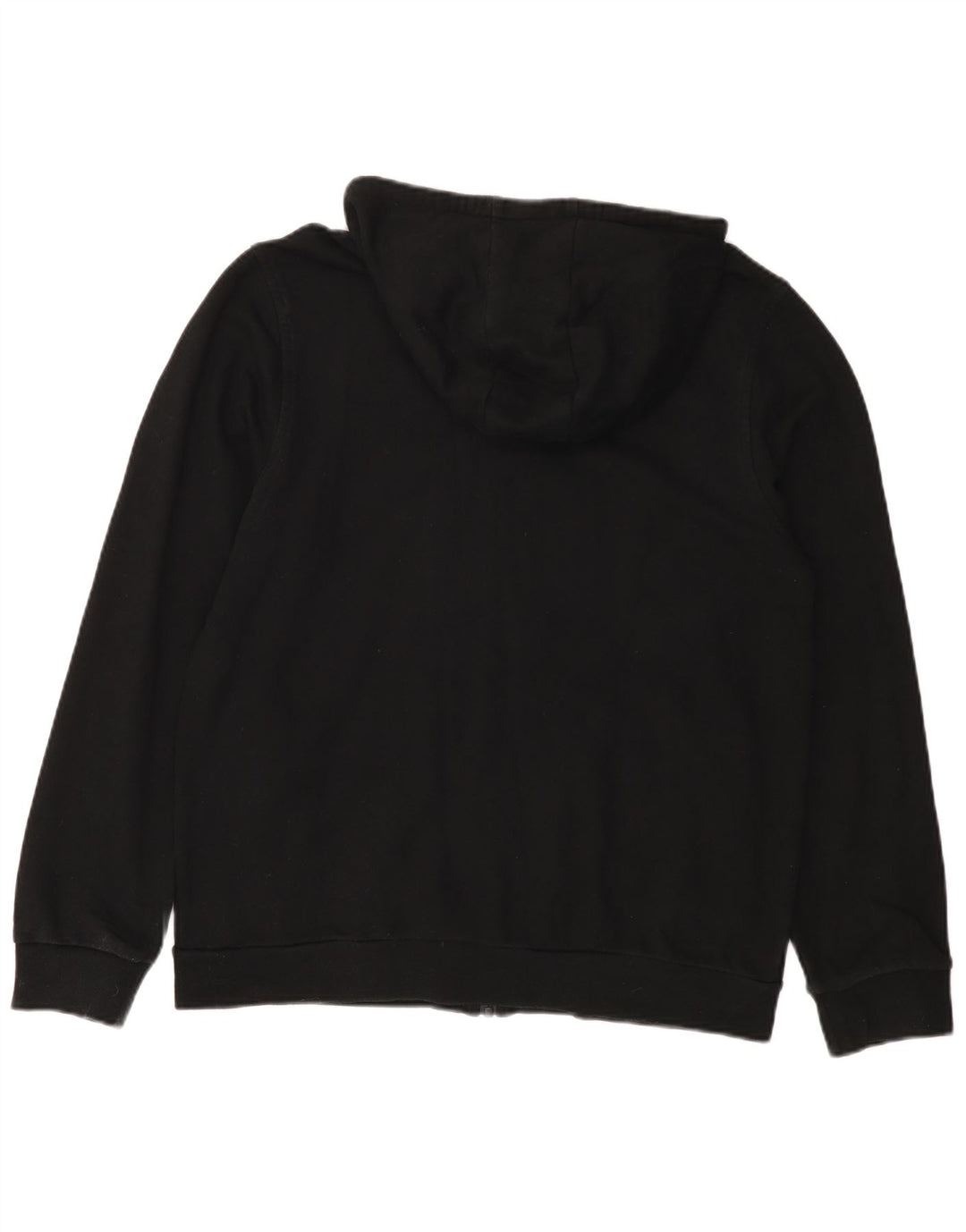 Suéter Lacoste masculino com capuz e zíper tamanho 5 grande algodão preto