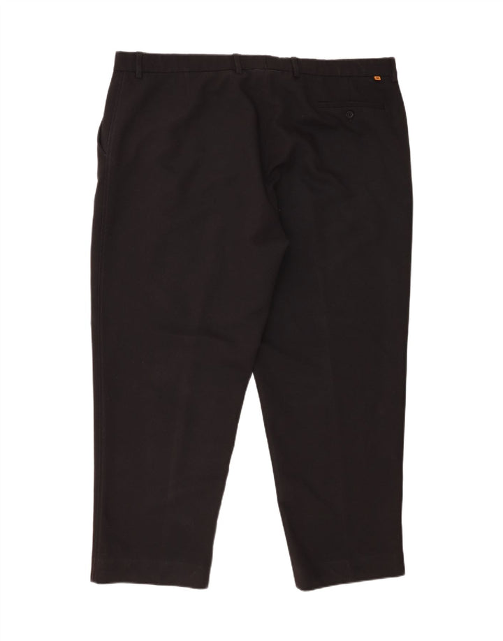 Farah Calça Chino Masculina Reta W44 L29 Poliéster Preto