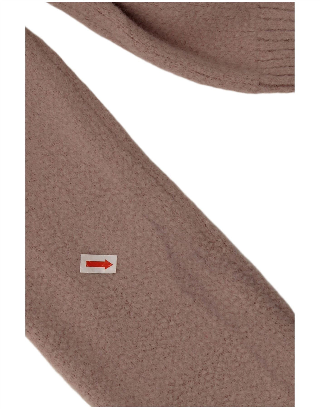 Suéter feminino Zara com gola tartaruga e gola alta, Reino Unido 10 pequeno rosa nylon