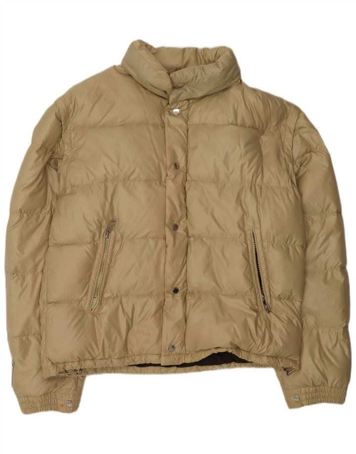 Jaqueta acolchoada masculina Williams Wilson UK 44 2XL poliamida bege