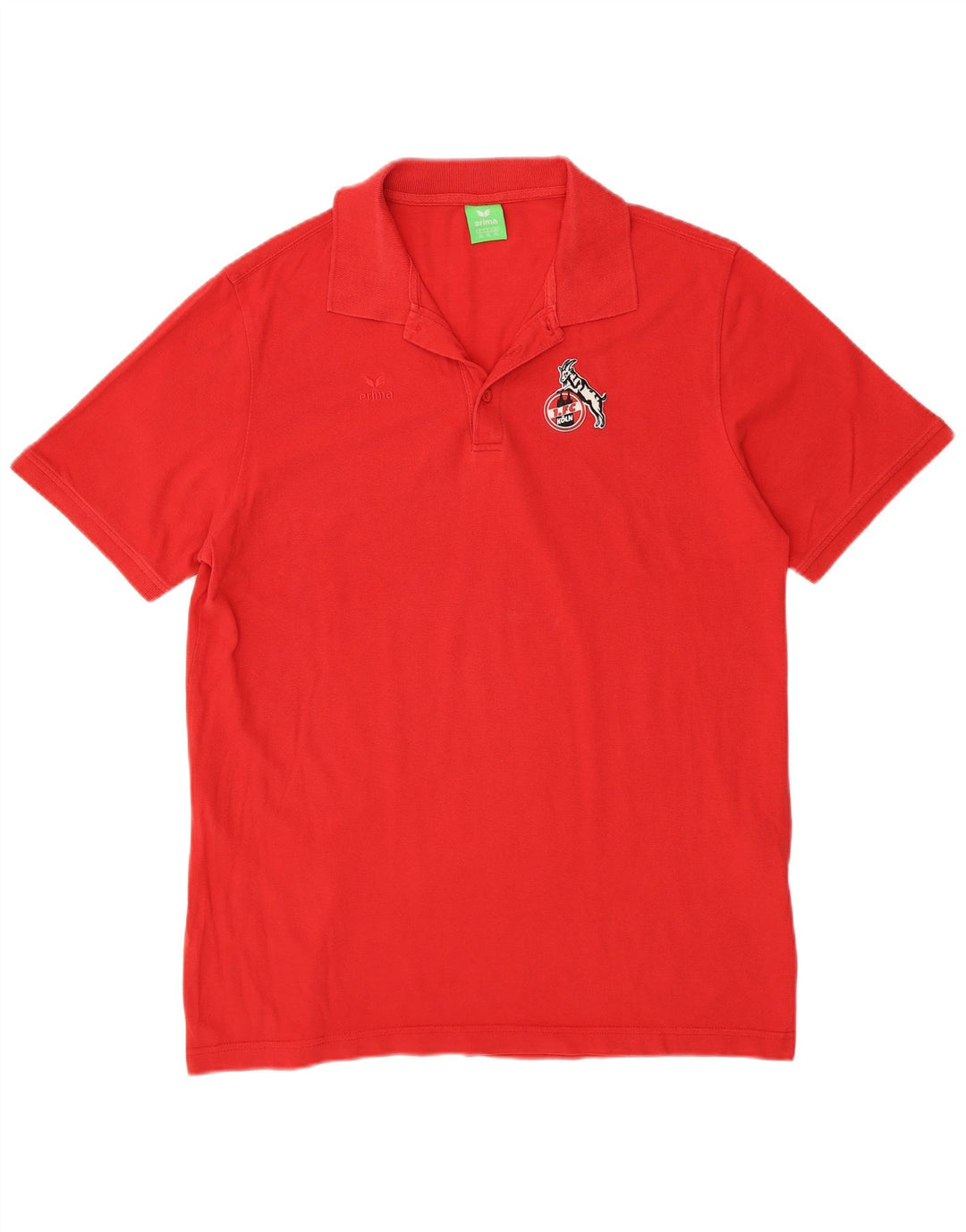 Camisa polo masculina ERIMA XL algodão vermelho