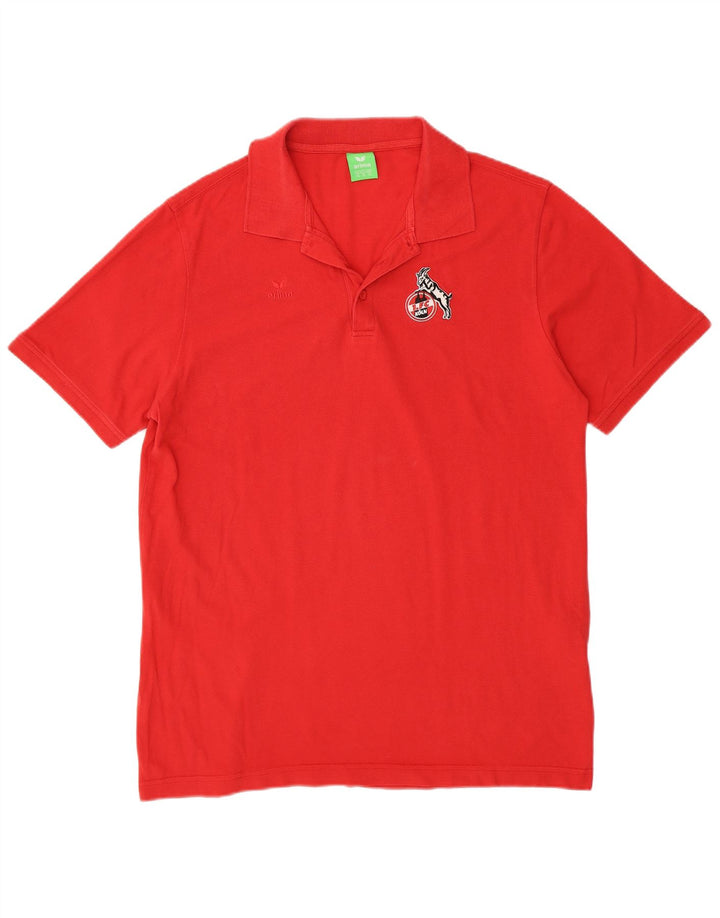 Camisa polo masculina ERIMA XL algodão vermelho