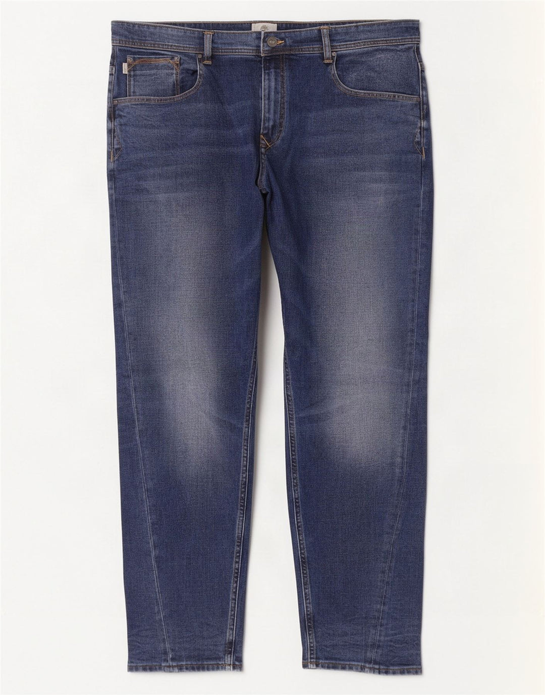 Calça jeans reta masculina Timberland W42 L32 azul algodão