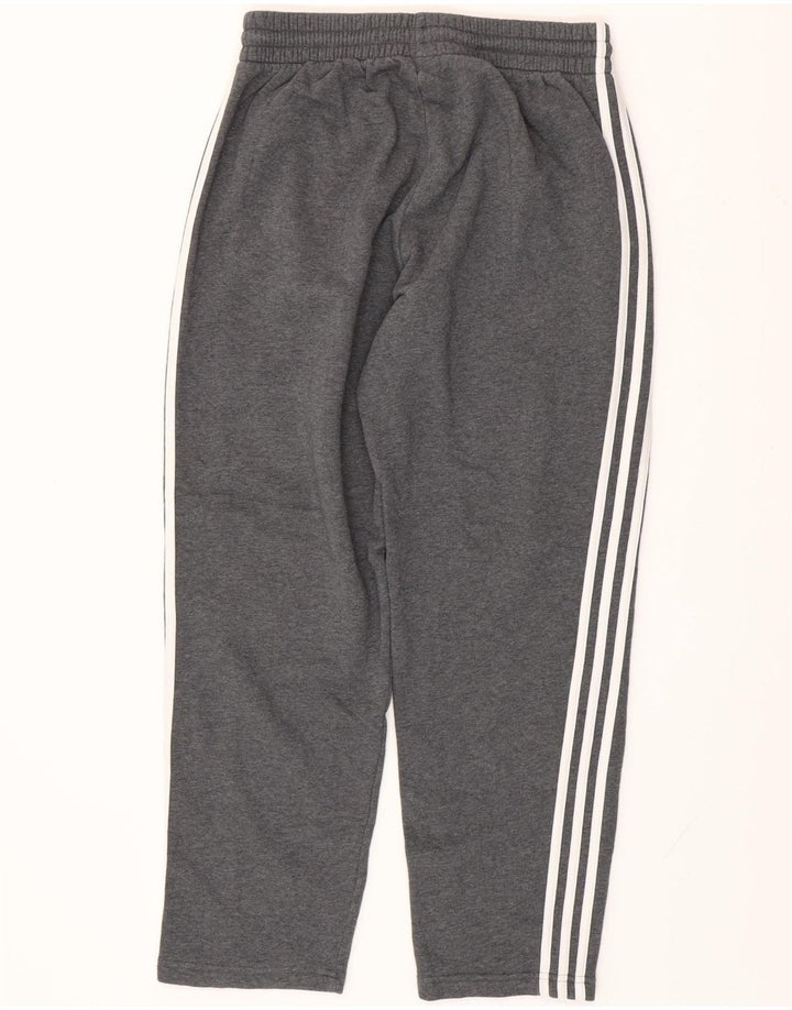 Calças de treino masculinas ADIDAS em algodão cinza médio