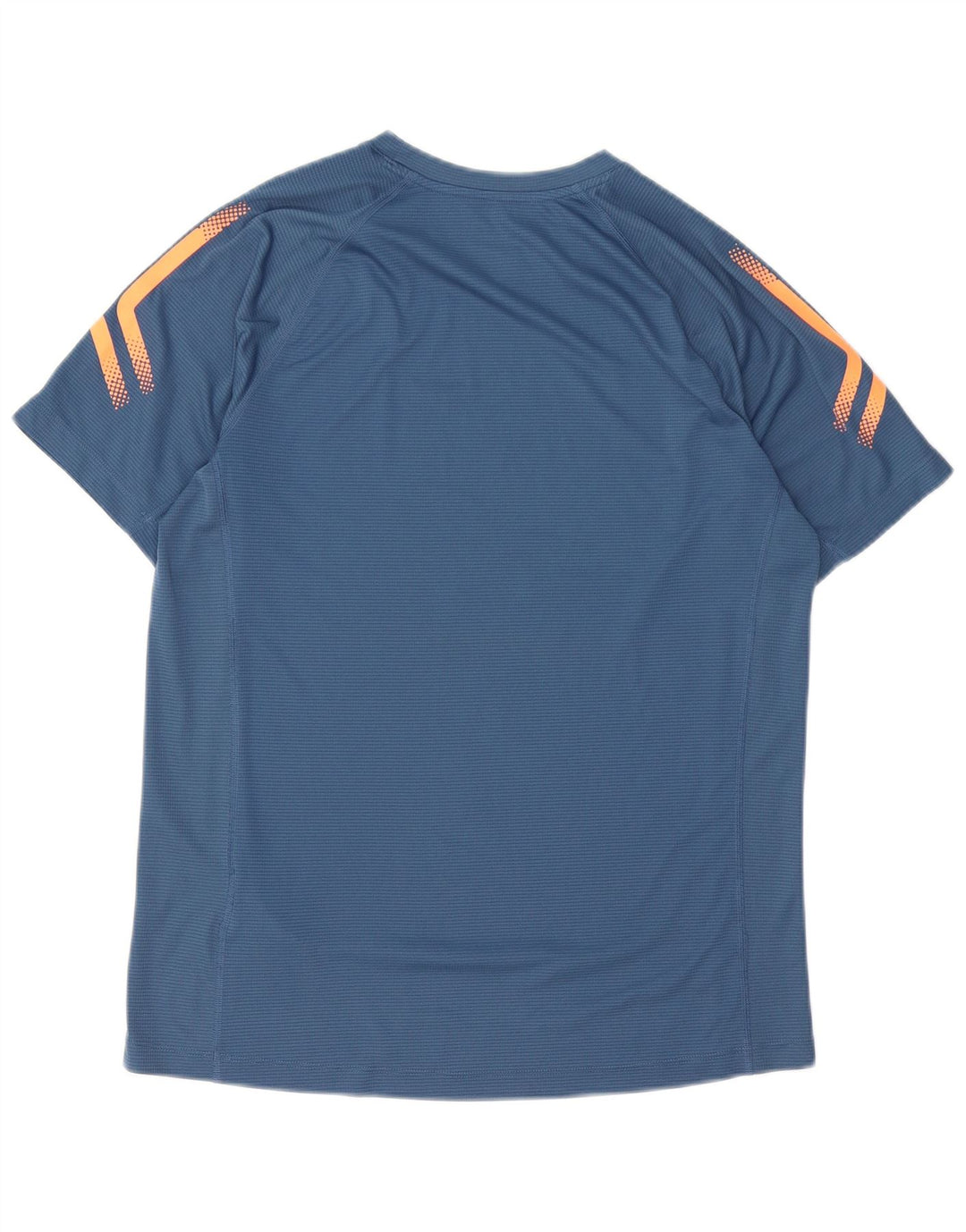 Camiseta masculina ASICS Top pequeno azul poliéster