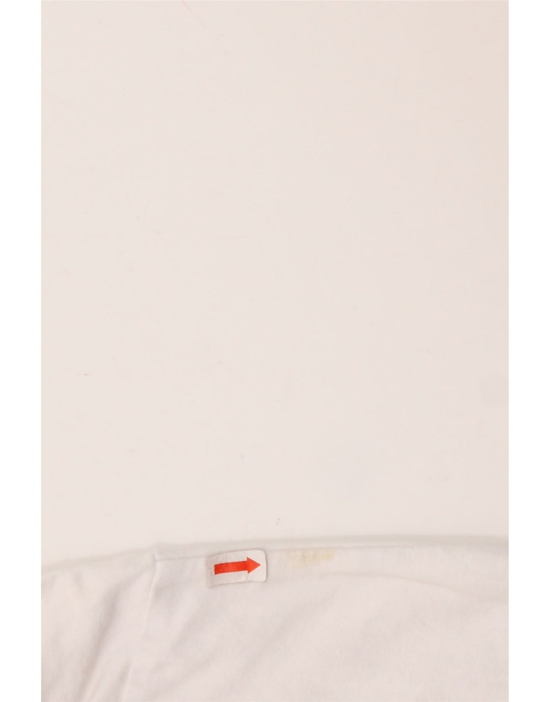 Camiseta feminina ELLESSE com estampa gráfica UK 10 algodão branco pequeno