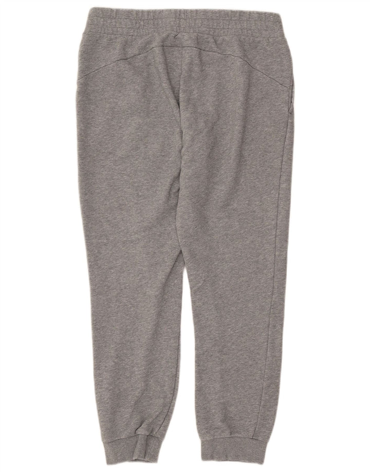 Calça de treino masculina PUMA joggers grande cinza