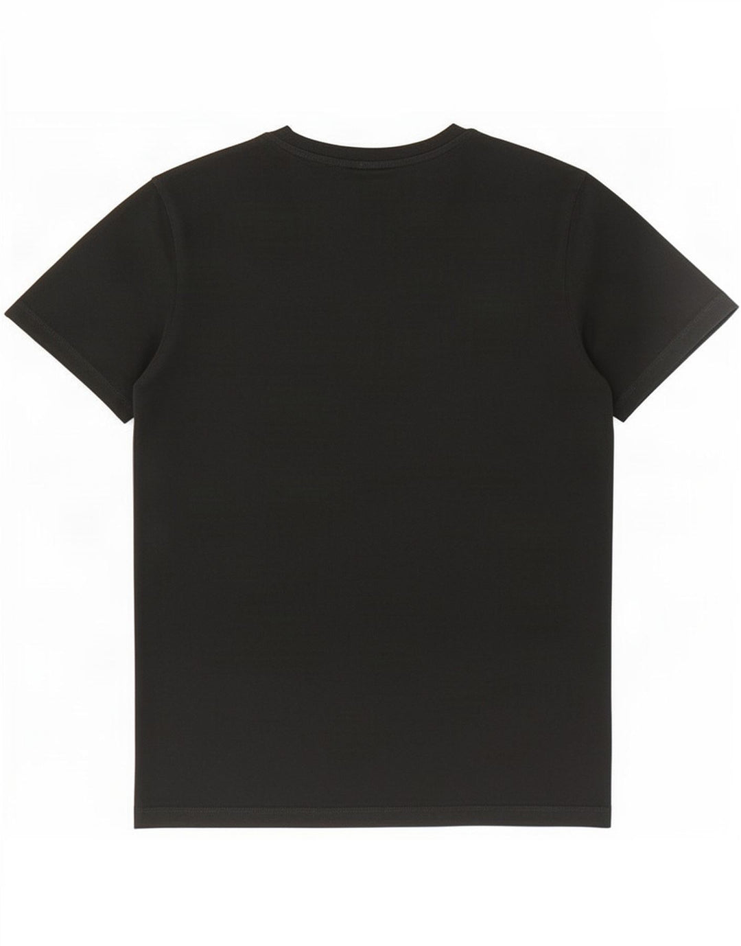 Camiseta gráfica masculina Jack & Jones Top médio algodão preto