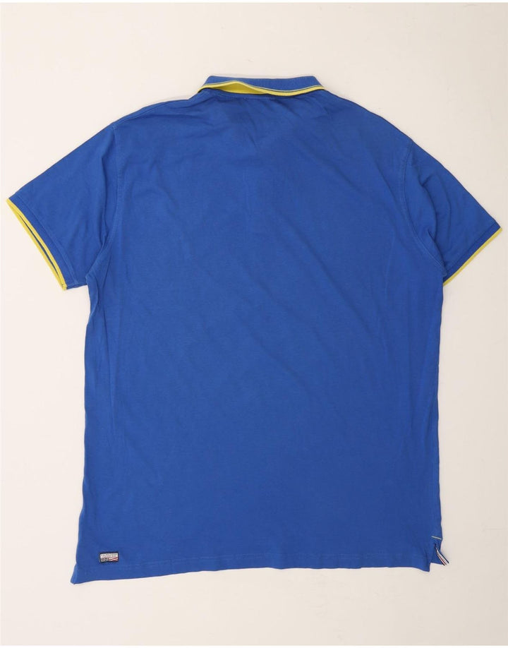 ASSN POLO DOS EUA. Camisa Polo Masculina 2XL Azul
