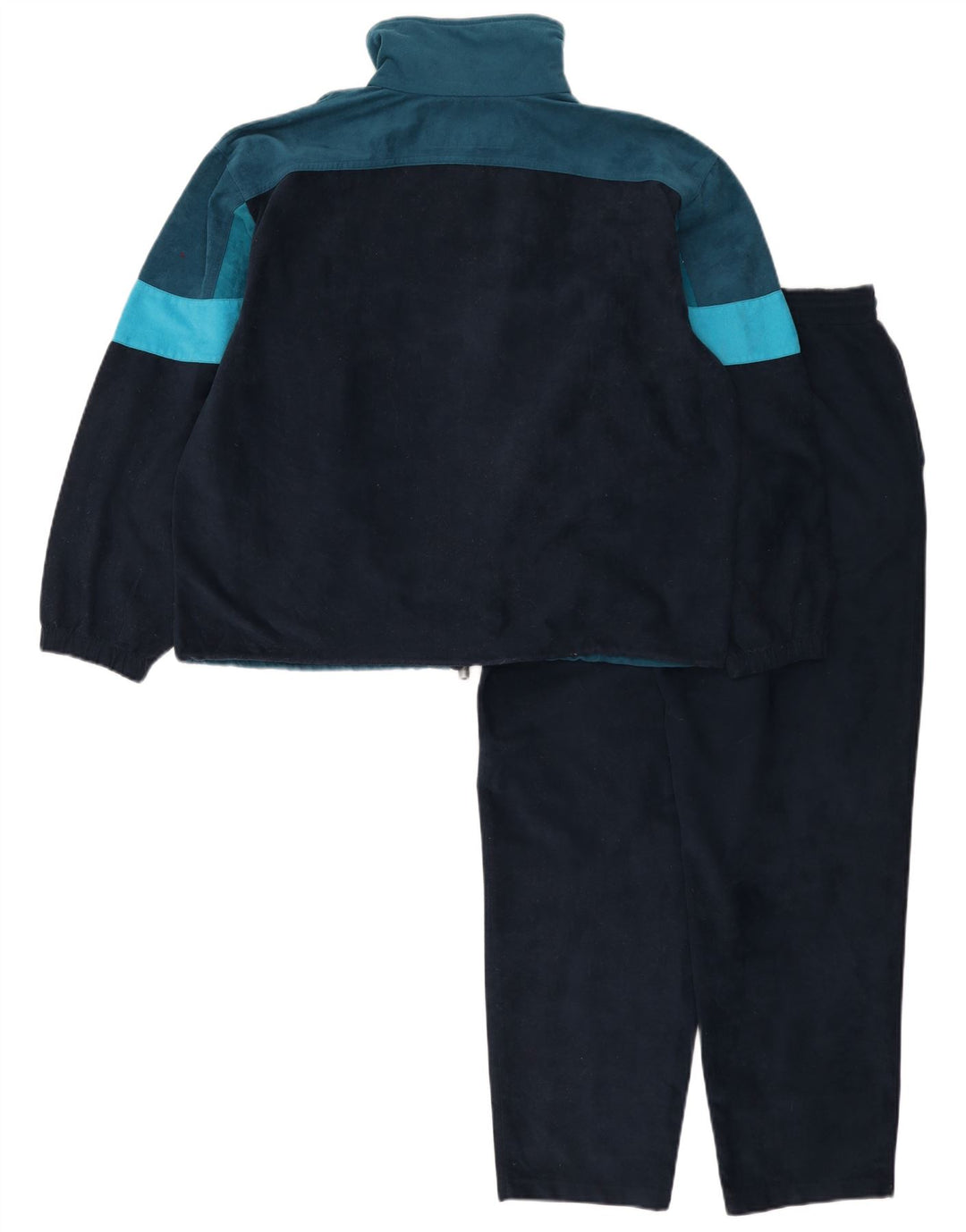 Aesse feminino agasalho completo IT 46 pequeno azul marinho colorblock esportivo