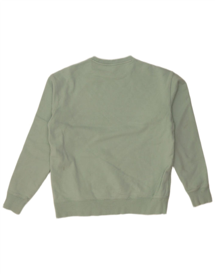 FILA Moletom Masculino Jumper Médio Algodão Turquesa