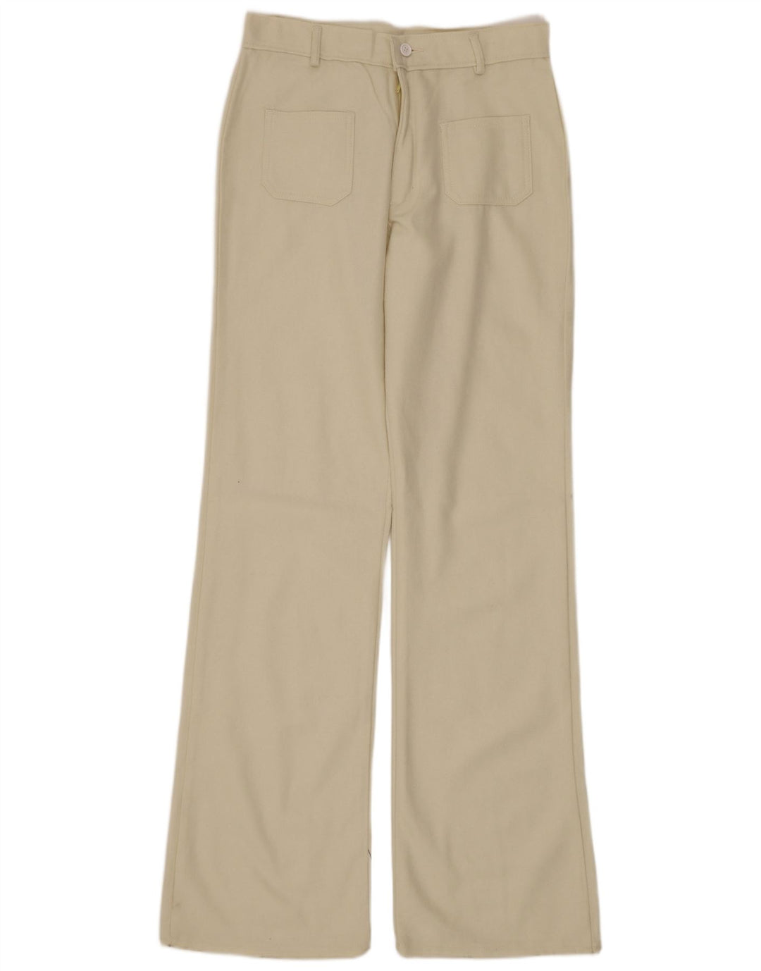 Calça casual feminina VINTAGE Bootcut W30 L34 bege