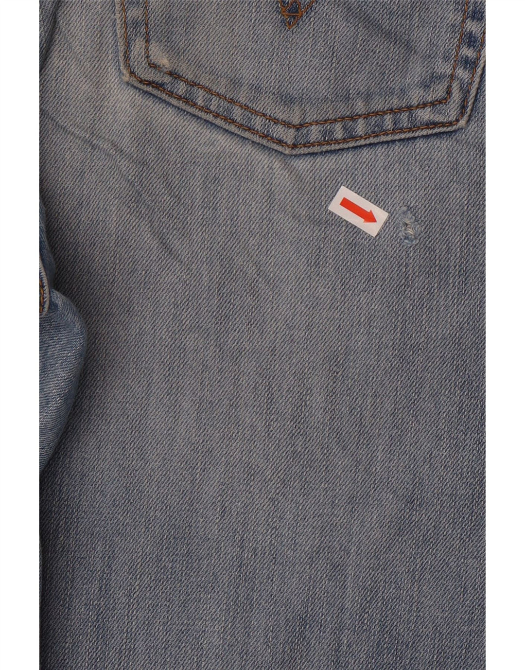 LEVI'S Masculino 751 Straight Jeans W34 L28 Azul Algodão