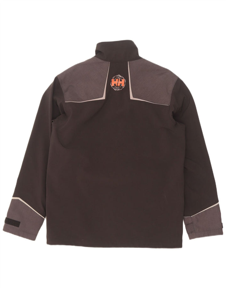 Jaqueta corta-vento masculina Helly Hansen Reino Unido 36 pequeno bloco colorido preto