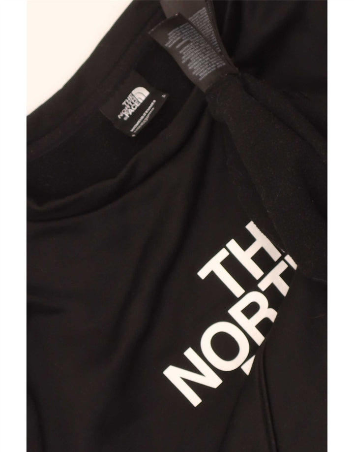 Suéter gráfico feminino The North Face UK 16 grande poliéster preto