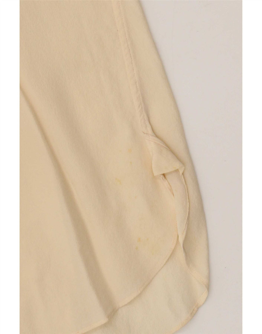 Camisa formal masculina vintage UE 40 seda bege média