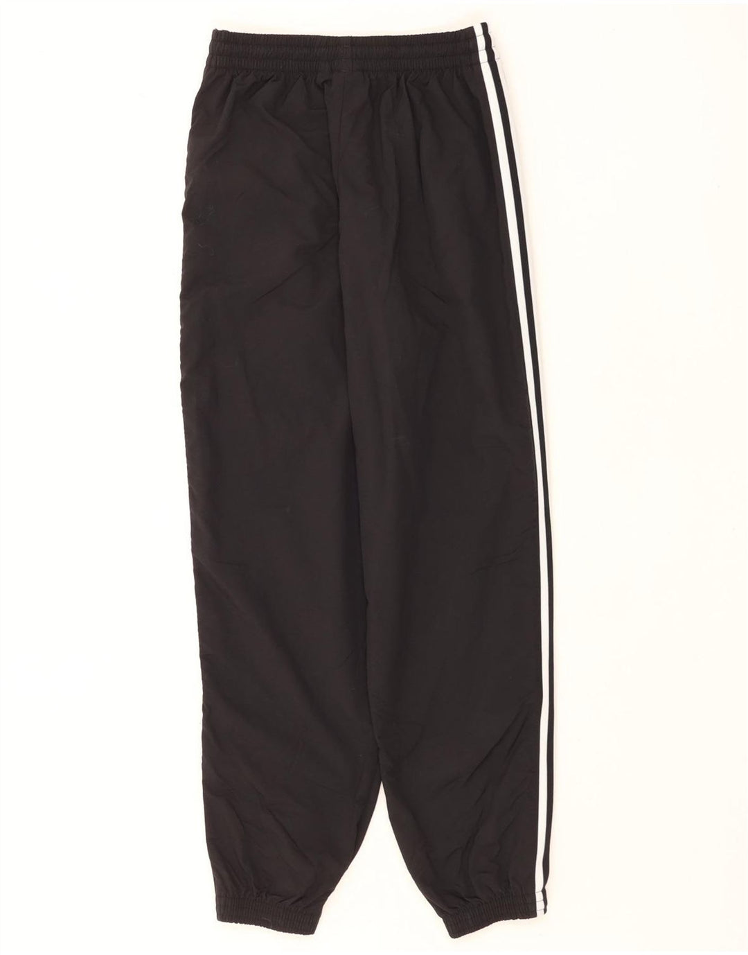 Adidas Womens Tracksuit Calças Joggers UK 10 Pequeno Poliéster Preto