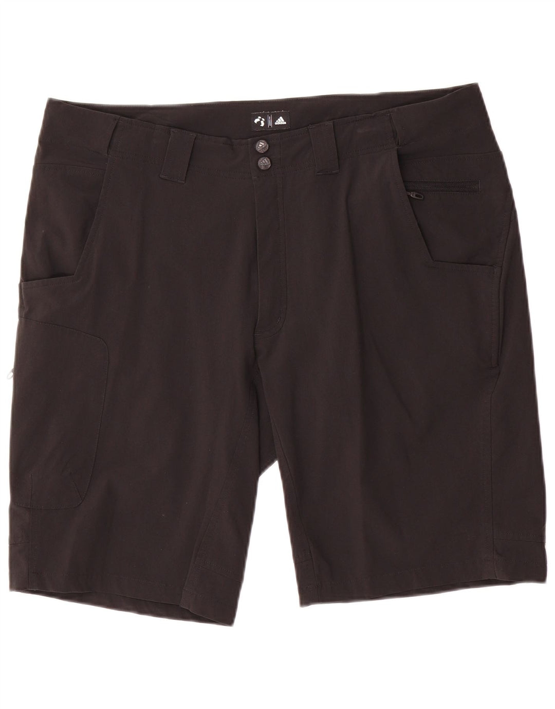 Adidas Mens Cargo Shorts W36 Grande Nylon Preto